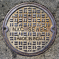 N.Y.C. SEWER <br>Made in INdia