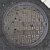 N.Y.C. Sewer MADE IN USA 