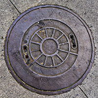 Blank Coal Hole Cover